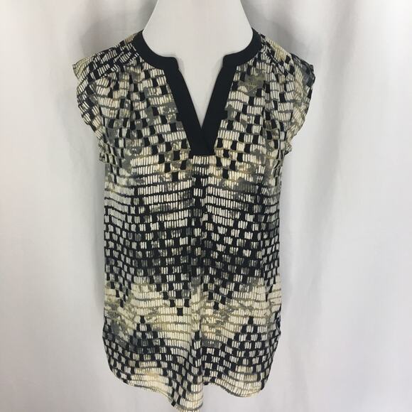 Daniel Rainn Women's V Neck Top Blouse Size XS - Picture 5 of 8